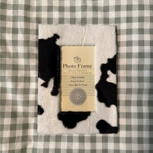 Cow Print Photo Frame